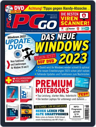 PCgo October 1st, 2022 Digital Back Issue Cover