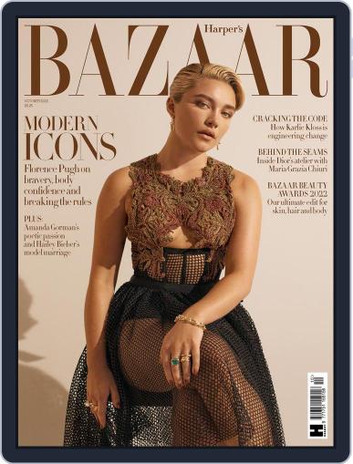 Harper's Bazaar UK October 1st, 2022 Digital Back Issue Cover