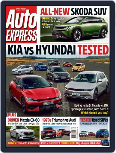 Auto Express August 31st, 2022 Digital Back Issue Cover