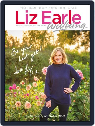 Liz Earle Wellbeing September 1st, 2022 Digital Back Issue Cover
