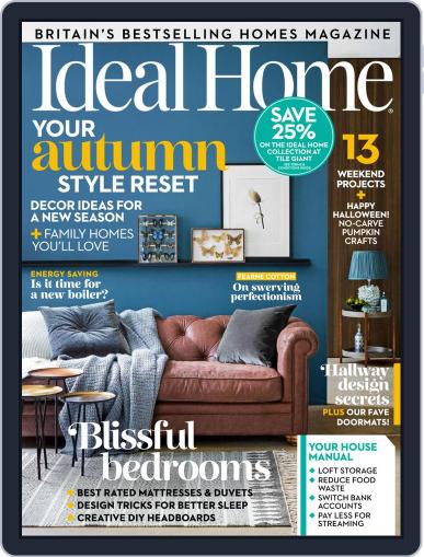 Ideal Home October 1st, 2022 Digital Back Issue Cover