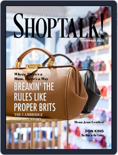 Shop Talk! September 1st, 2022 Digital Back Issue Cover