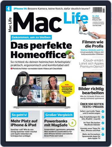 MacLife Germany October 1st, 2022 Digital Back Issue Cover