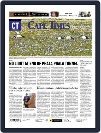 Cape Times September 1st, 2022 Digital Back Issue Cover