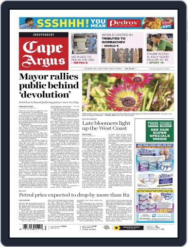 Cape Argus September 1st, 2022 Digital Back Issue Cover