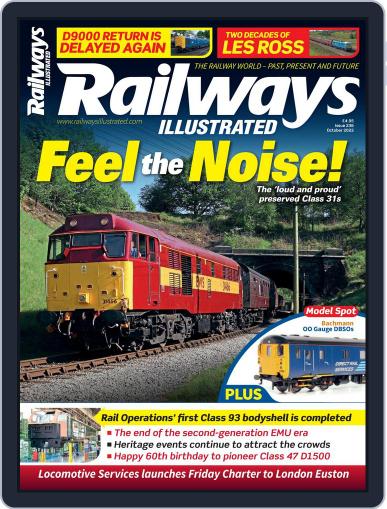 Railways Illustrated October 1st, 2022 Digital Back Issue Cover