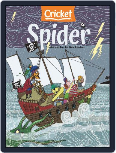 Spider Magazine Stories, Games, Activites And Puzzles For Children And Kids September 1st, 2022 Digital Back Issue Cover