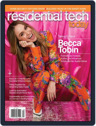 Residential Tech Today September 1st, 2022 Digital Back Issue Cover