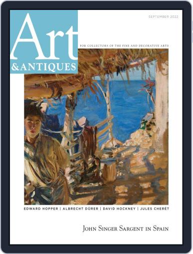 Art & Antiques September 1st, 2022 Digital Back Issue Cover