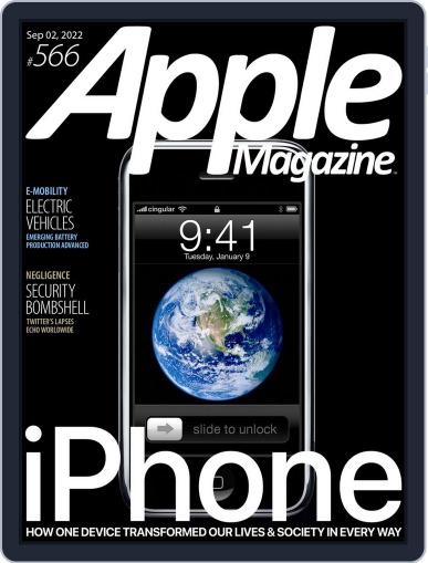 AppleMagazine September 2nd, 2022 Digital Back Issue Cover