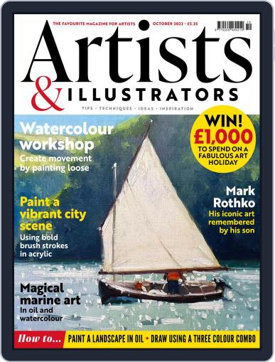 Artists & Illustrators October 1st, 2022 Digital Back Issue Cover
