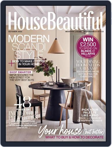 House Beautiful UK October 1st, 2022 Digital Back Issue Cover