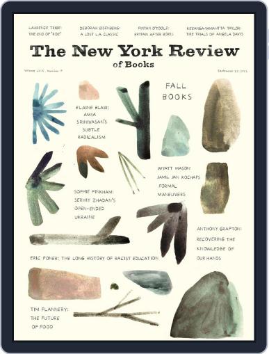The New York Review of Books September 22nd, 2022 Digital Back Issue Cover