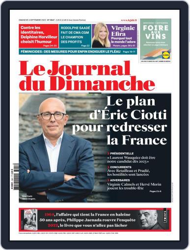 Le Journal du dimanche September 4th, 2022 Digital Back Issue Cover