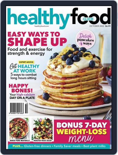 Healthy Food Guide October 1st, 2022 Digital Back Issue Cover