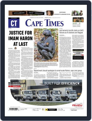 Cape Times September 5th, 2022 Digital Back Issue Cover