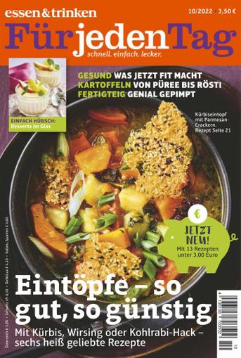 essen&trinken für jeden Tag October 1st, 2022 Digital Back Issue Cover