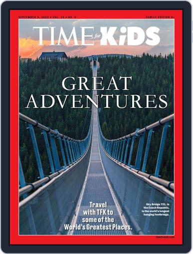 TIME for Kids - Age 8+ Family Edition September 9th, 2022 Digital Back Issue Cover