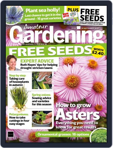 Amateur Gardening September 10th, 2022 Digital Back Issue Cover