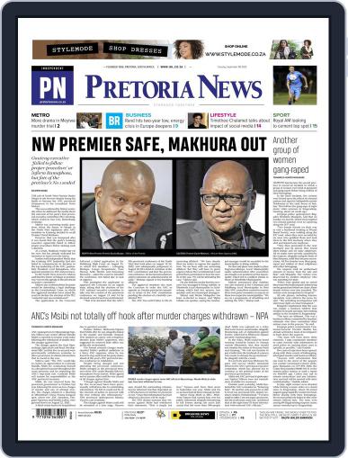 Pretoria News September 6th, 2022 Digital Back Issue Cover