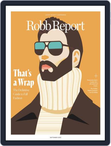 Robb Report September 1st, 2022 Digital Back Issue Cover