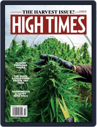 High Times October 1st, 2022 Digital Back Issue Cover