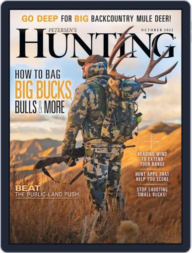 Petersen's Hunting October 1st, 2022 Digital Back Issue Cover