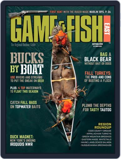 Game & Fish East October 1st, 2022 Digital Back Issue Cover