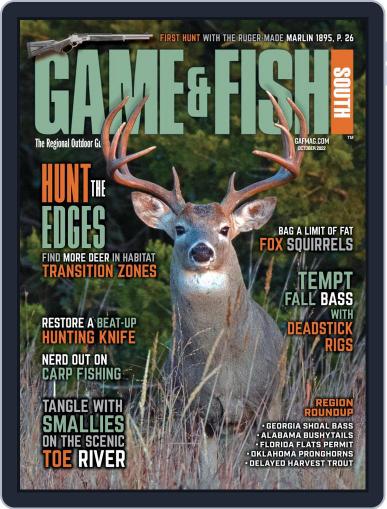 Game & Fish South October 1st, 2022 Digital Back Issue Cover