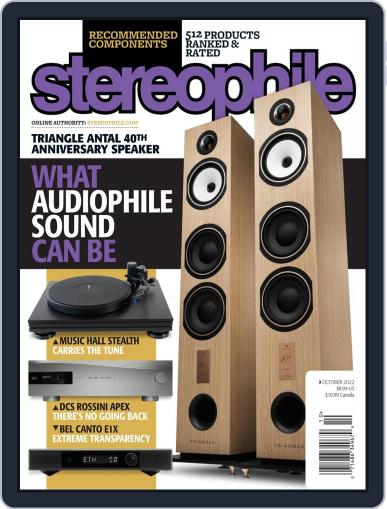 Stereophile October 1st, 2022 Digital Back Issue Cover