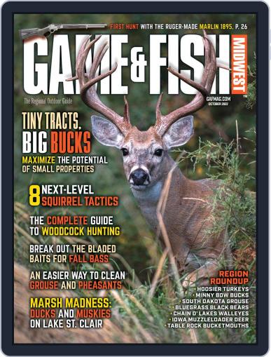Game & Fish Midwest October 1st, 2022 Digital Back Issue Cover