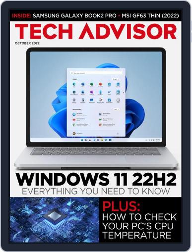 Tech Advisor October 1st, 2022 Digital Back Issue Cover