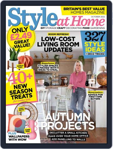 Style At Home United Kingdom October 1st, 2022 Digital Back Issue Cover