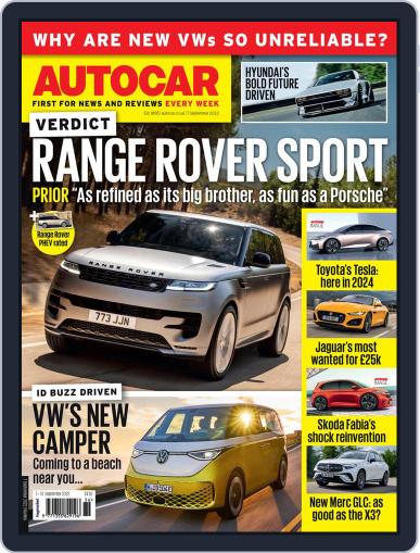 Autocar September 7th, 2022 Digital Back Issue Cover