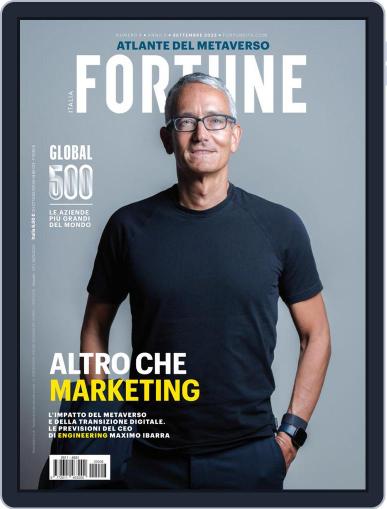 Fortune Italia September 1st, 2022 Digital Back Issue Cover