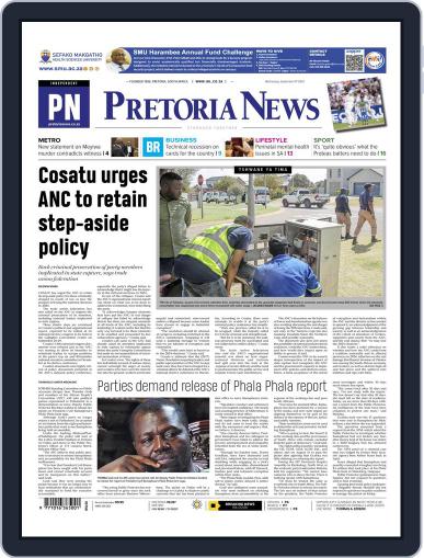 Pretoria News September 7th, 2022 Digital Back Issue Cover