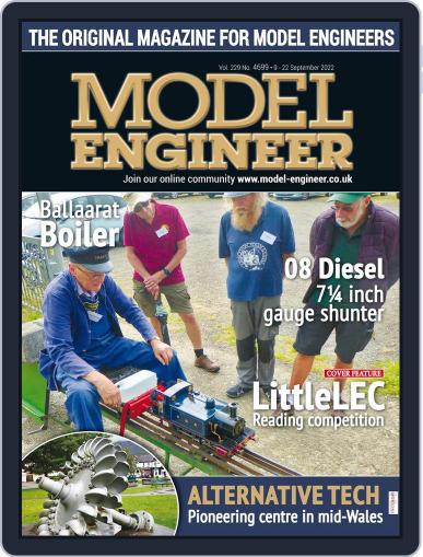Model Engineer September 6th, 2022 Digital Back Issue Cover