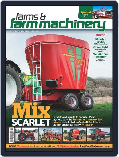Farms and Farm Machinery September 8th, 2022 Digital Back Issue Cover