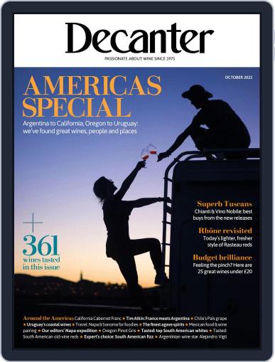 Decanter August 31st, 2022 Digital Back Issue Cover