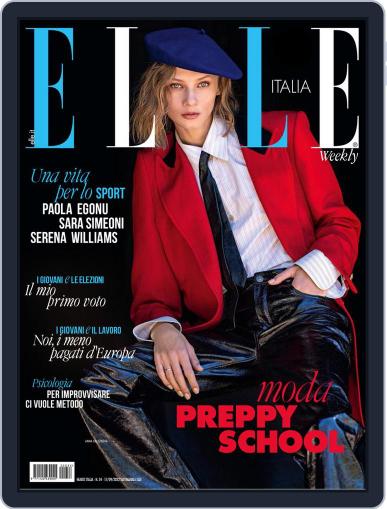 Elle Italia September 17th, 2022 Digital Back Issue Cover