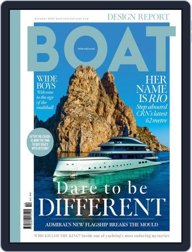 Boat International October 1st, 2022 Digital Back Issue Cover