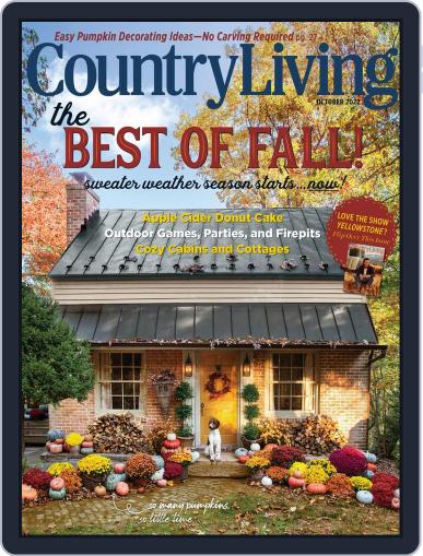 Country Living October 1st, 2022 Digital Back Issue Cover
