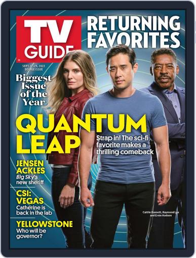 Tv Guide September 12th, 2022 Digital Back Issue Cover