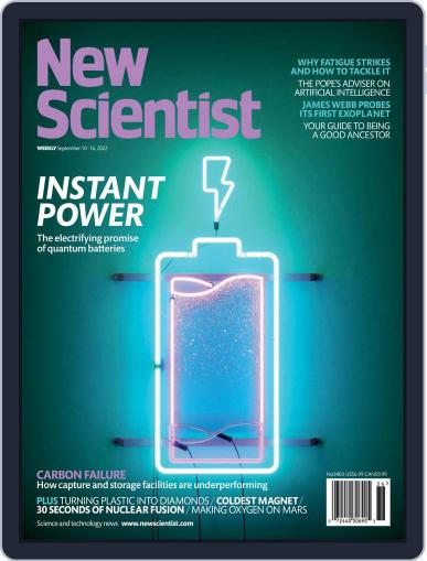 New Scientist September 10th, 2022 Digital Back Issue Cover