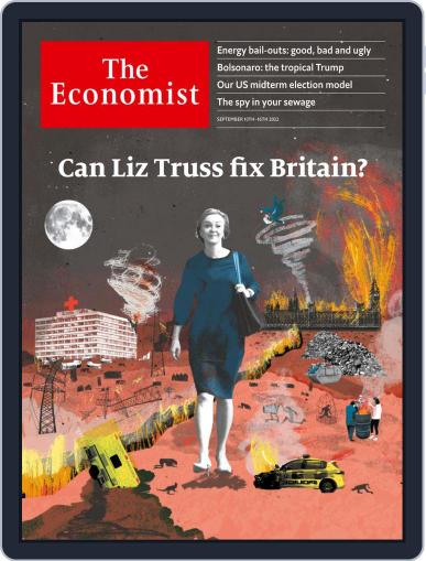 The Economist Continental Europe Edition September 10th, 2022 Digital Back Issue Cover