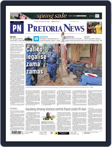 Pretoria News September 9th, 2022 Digital Back Issue Cover