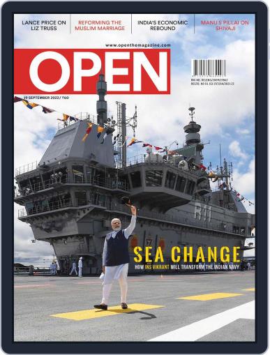 Open India September 9th, 2022 Digital Back Issue Cover