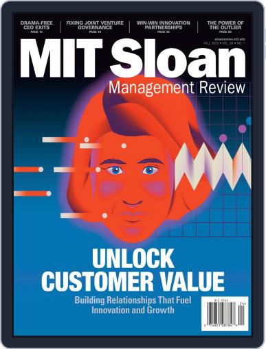 MIT Sloan Management Review September 1st, 2022 Digital Back Issue Cover