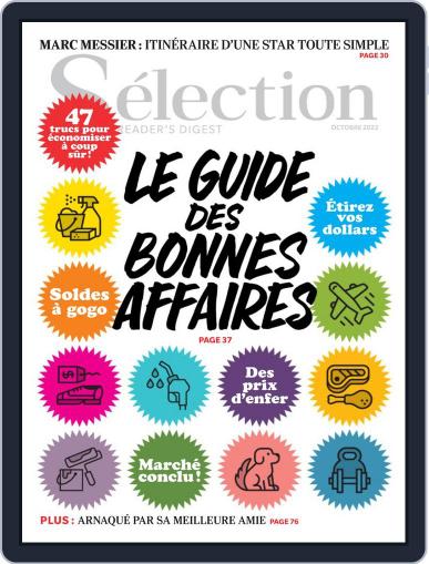 Sélection du Reader's Digest October 1st, 2022 Digital Back Issue Cover