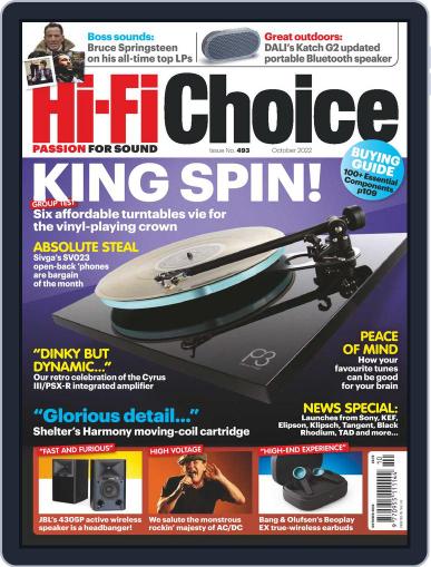 Hi-Fi Choice September 8th, 2022 Digital Back Issue Cover